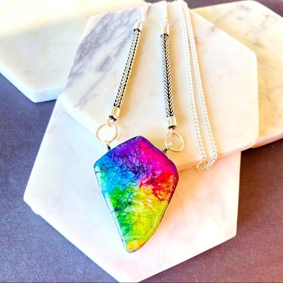 Rainbow Quartz Necklace - Picture 4 of 4